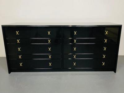 John Stuart Compatible Pair Mid Century Modern Dressers Chests by Paul Frankl John Stuart