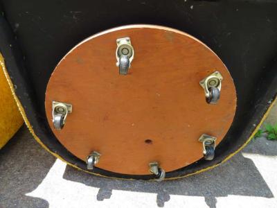 John Stuart Handsome Pair of John Stuart Swivel Barrel Back Lounge Chairs Mid Century Modern