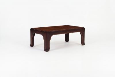 John Stuart John Stuart Coffee Table with Geometric Veneered Top c 1960s