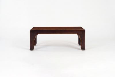 John Stuart John Stuart Coffee Table with Geometric Veneered Top c 1960s