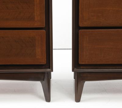 John Stuart John Stuart Walnut Nightstands