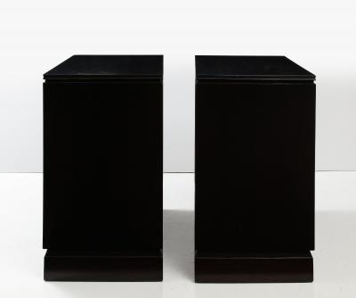 John Stuart Pair of 1960s John Stuart Ebonized Dressers 