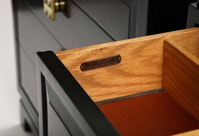 John Stuart Pair of 1960s John Stuart Ebonized Dressers 
