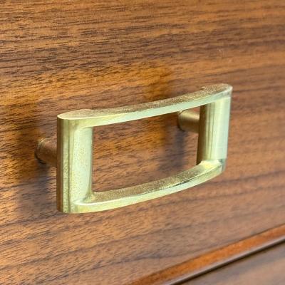 John Stuart Paul Frankl John Stuart Mid Century Modern Dresser Walnut Brass USA 1950s