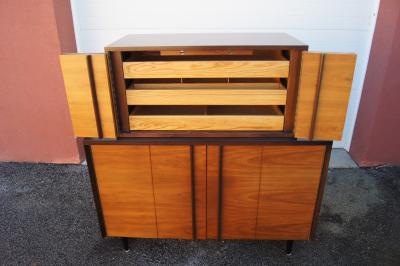 John Stuart Two Tone Highboy Dresser by John Stuart