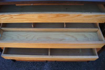 John Stuart Two Tone Highboy Dresser by John Stuart