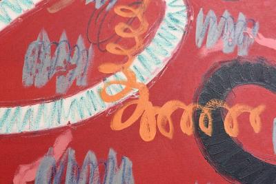 John Tweddle Important and Monumental Size American Acrylic on Canvas John Tweddle 1970