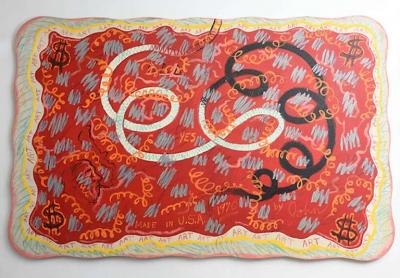 John Tweddle Important and Monumental Size American Acrylic on Canvas John Tweddle 1970