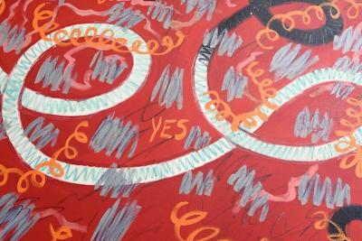 John Tweddle Important and Monumental Size American Acrylic on Canvas John Tweddle 1970