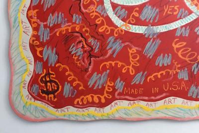 John Tweddle Important and Monumental Size American Acrylic on Canvas John Tweddle 1970
