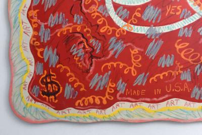 John Tweddle Mid Century American Monumental Acrylic on Canvas