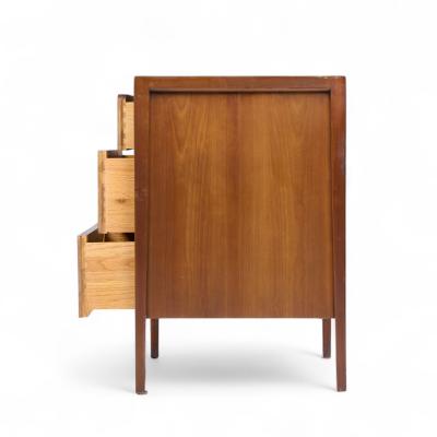 John Van Koert John Van Koert for Drexel Counterpoint Mid Century Walnut Nightstand