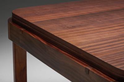 John Van Zeeland Extendable Dining Table by John Van Zeeland 1930s