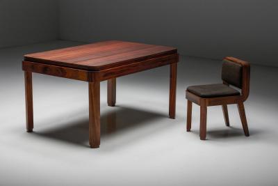 John Van Zeeland Extendable Dining Table by John Van Zeeland 1930s