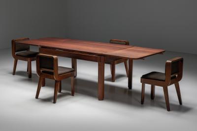 John Van Zeeland Extendable Dining Table by John Van Zeeland 1930s