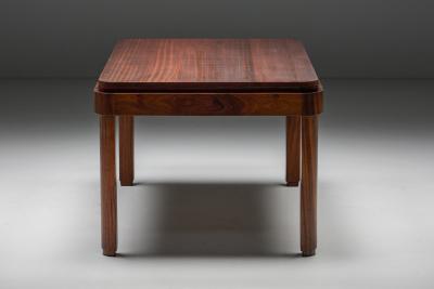 John Van Zeeland Extendable Dining Table by John Van Zeeland 1930s
