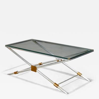 John Vesey Rare X leg Coffee Table V 41 by John Vesey