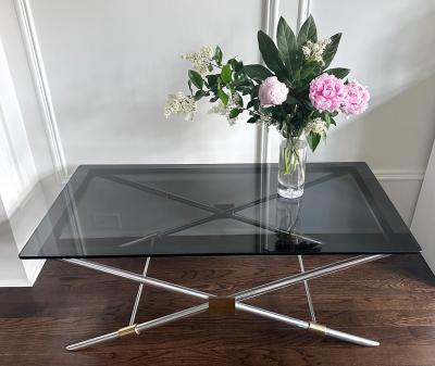 John Vesey Rare X leg Coffee Table by John Vesey