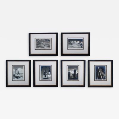 John W Gregory 1903 1992 six gelatin silver prints of views of Provincetown