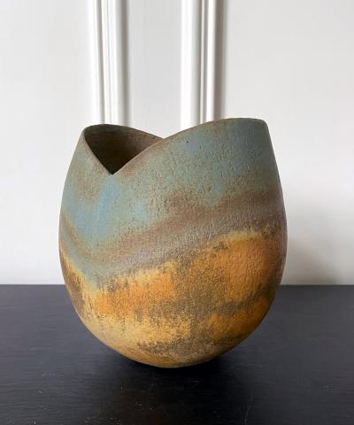 John Ward Ceramic Vase Vessel by British Studio Potter John Ward