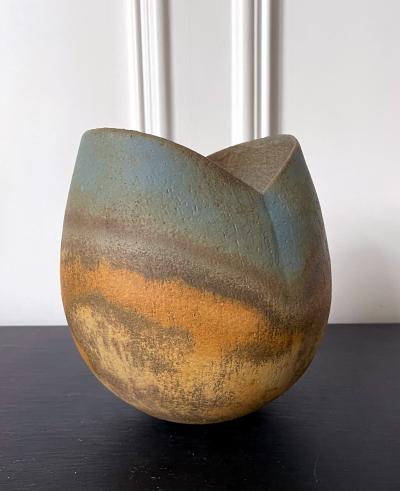 John Ward Ceramic Vase Vessel by British Studio Potter John Ward