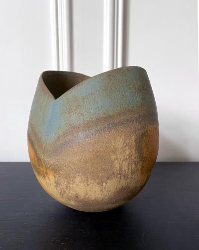 John Ward Ceramic Vase Vessel by British Studio Potter John Ward