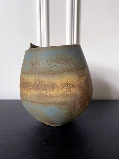 John Ward Ceramic Vessel Vase by British Studio Potter John Ward