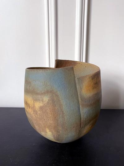 John Ward Ceramic Vessel Vase by British Studio Potter John Ward