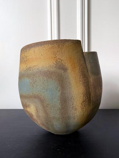 John Ward Ceramic Vessel Vase by British Studio Potter John Ward