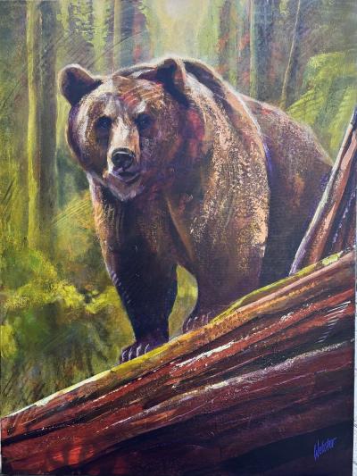 John Webster Forest Bear WIP 