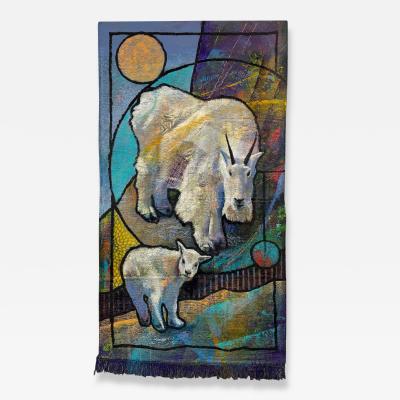 John Webster Mother and Kid Moment Tapestry