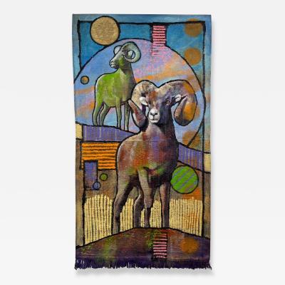 John Webster Mountain Sheep Oversight Tapestry