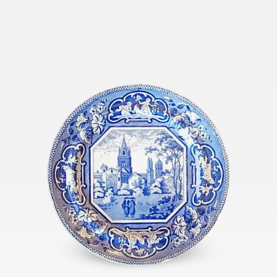 John William Ridgway Christ Church College Oxford University Historical Staffordshire Plate