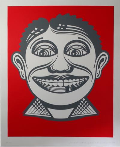 John van Hamersveld John van Hamersveld Johnny Deco Johnny Face Serigraph 1999