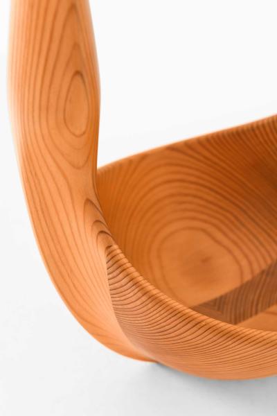 Johnny Mattsson Sculptural Bowl in Pine by Johnny Mattsson 1950s