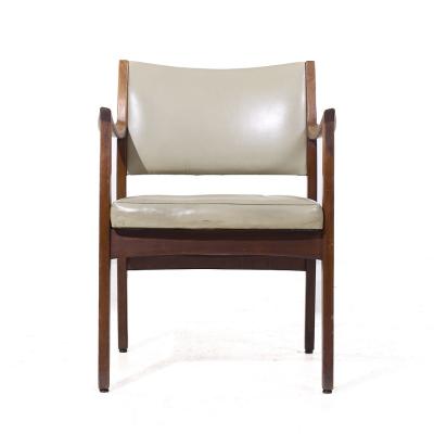 Johnson Chair Co Mid Century Walnut Arm Chair