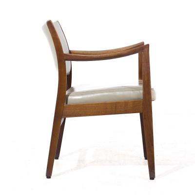 Johnson Chair Co Mid Century Walnut Arm Chair