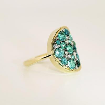 Joke Quick Paraiba Tourmaline White Diamond Starstruck Ring Joke Quick 2026