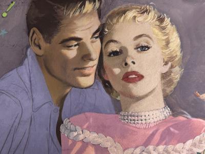 Jon Whitcomb Mid Century Cosmopolitan Illustration Surreal Family Narrative