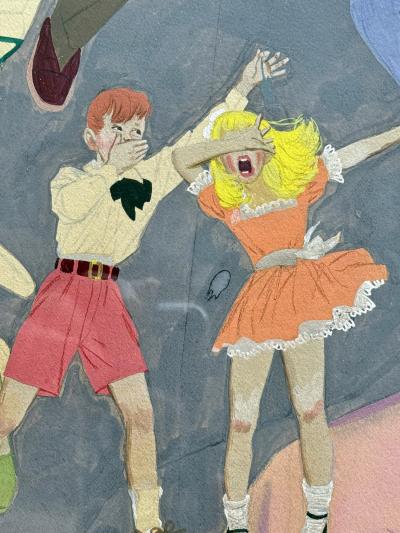 Jon Whitcomb Mid Century Cosmopolitan Illustration Surreal Family Narrative