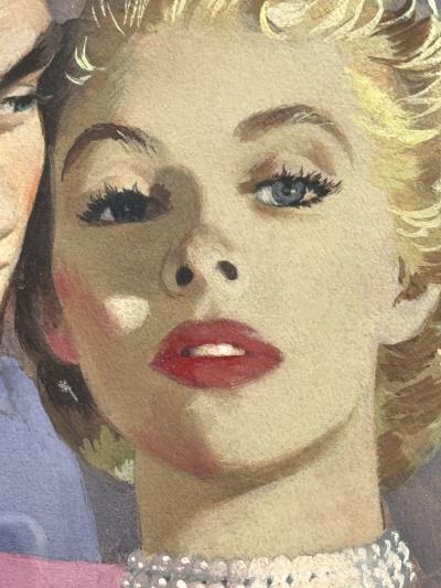 Jon Whitcomb Mid Century Cosmopolitan Illustration Surreal Family Narrative