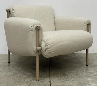 Jonah Takagi Vintage AMI Cashmere Metal Lounge Chairs Jonah Takagi Hallgeir Homstvedt Pr 