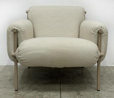 Jonah Takagi Vintage AMI Cashmere Metal Lounge Chairs Jonah Takagi Hallgeir Homstvedt Pr 