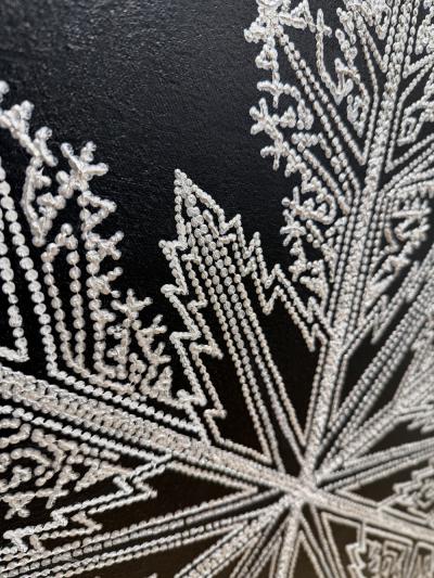 Jonah Waterous Snowflake on Black 0188