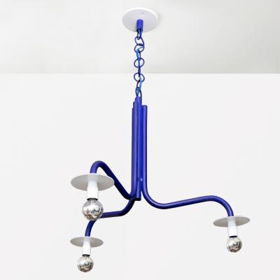 Jonas Bohlin JONAS BOHLIN 3 ARM CHANDELIER IN ULTRAMARINE BLUE B 