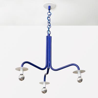 Jonas Bohlin JONAS BOHLIN 3 ARM CHANDELIER IN ULTRAMARINE BLUE B 