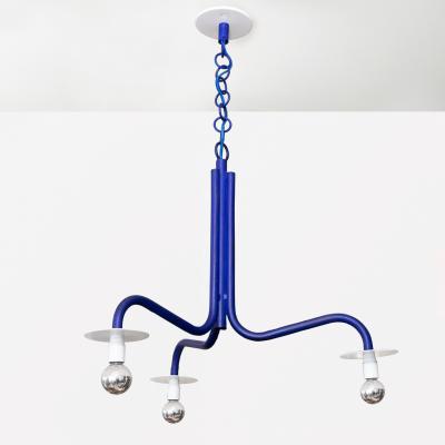 Jonas Bohlin JONAS BOHLIN 3 ARM CHANDELIER IN ULTRAMARINE BLUE B 