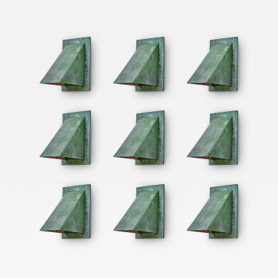 Jonas Bohlin Jonas Bohlin Oxid Verdigris Patinated Outdoor Wall Light for rsj 