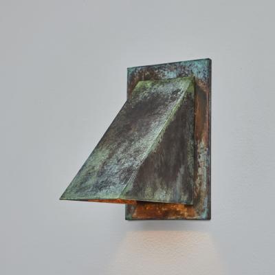 Jonas Bohlin Pair of Jonas Bohlin Oxid Darkly Patinated Outdoor Wall Lights for rsj 