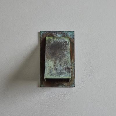 Jonas Bohlin Pair of Jonas Bohlin Oxid Darkly Patinated Outdoor Wall Lights for rsj 